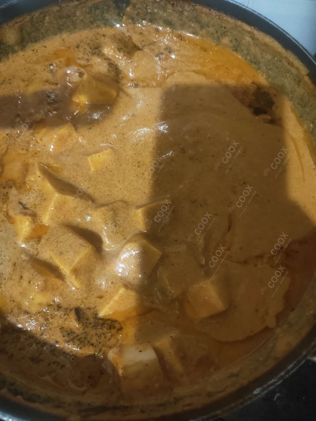Delicious Shahi Paneer prepared by COOX