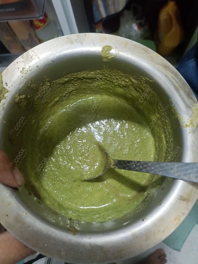 Delicious Green Chutney prepared by COOX