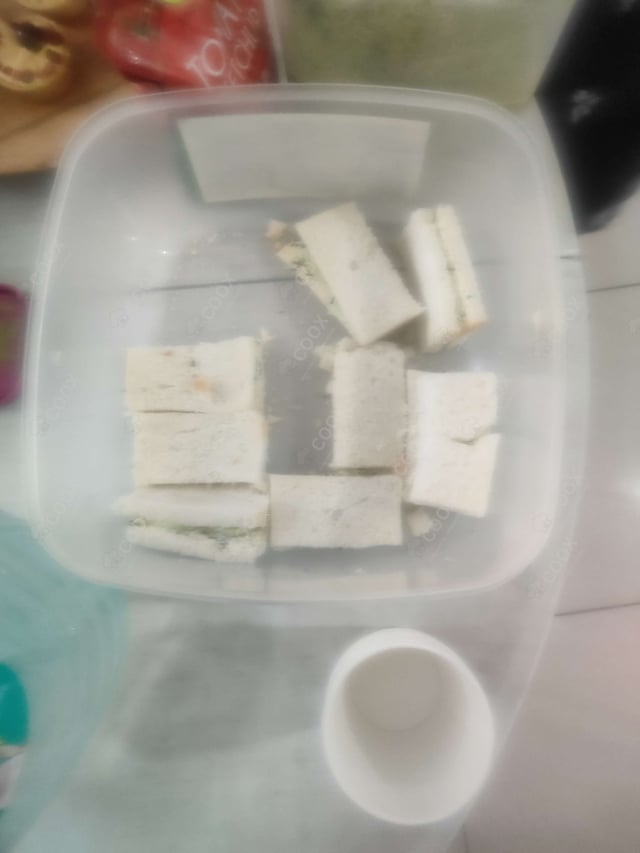 Delicious Veg Grilled Sandwiches prepared by COOX