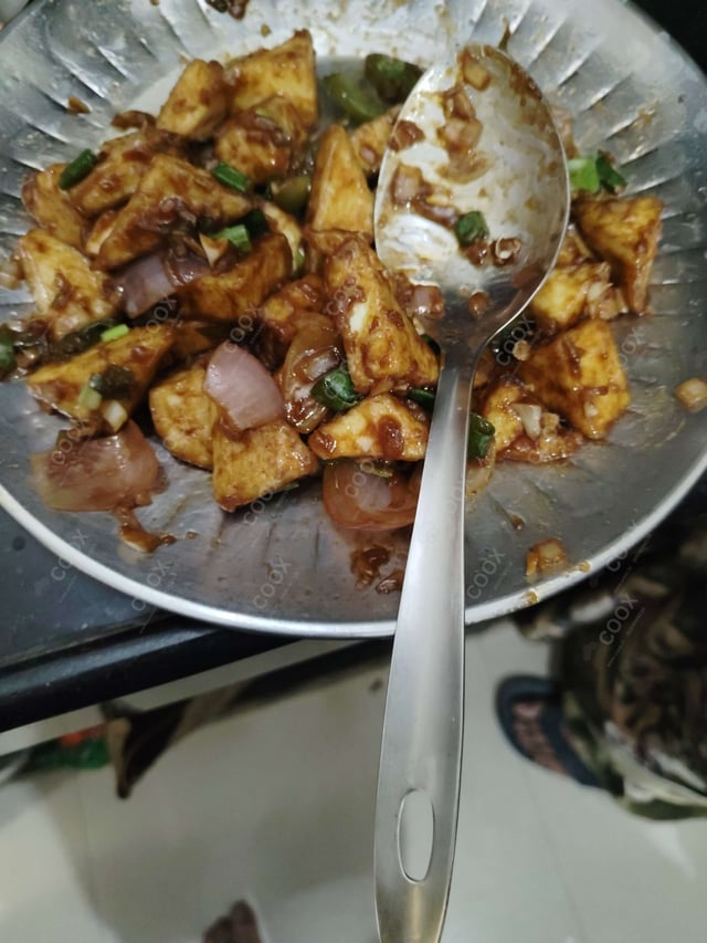 Delicious Chilli Paneer (Gravy) prepared by COOX