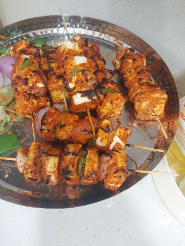 Delicious Paneer Tikka prepared by COOX