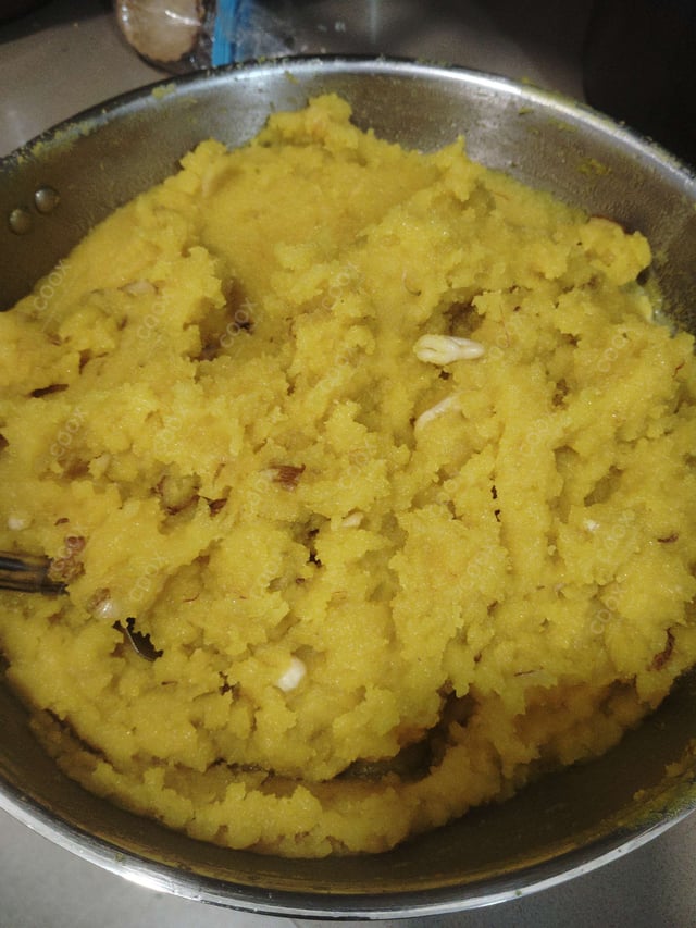 Delicious Moong Dal Halwa prepared by COOX