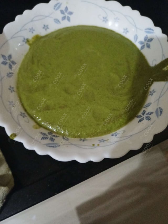 Delicious Green Chutney prepared by COOX