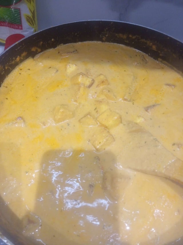 Delicious Paneer Lababdar prepared by COOX