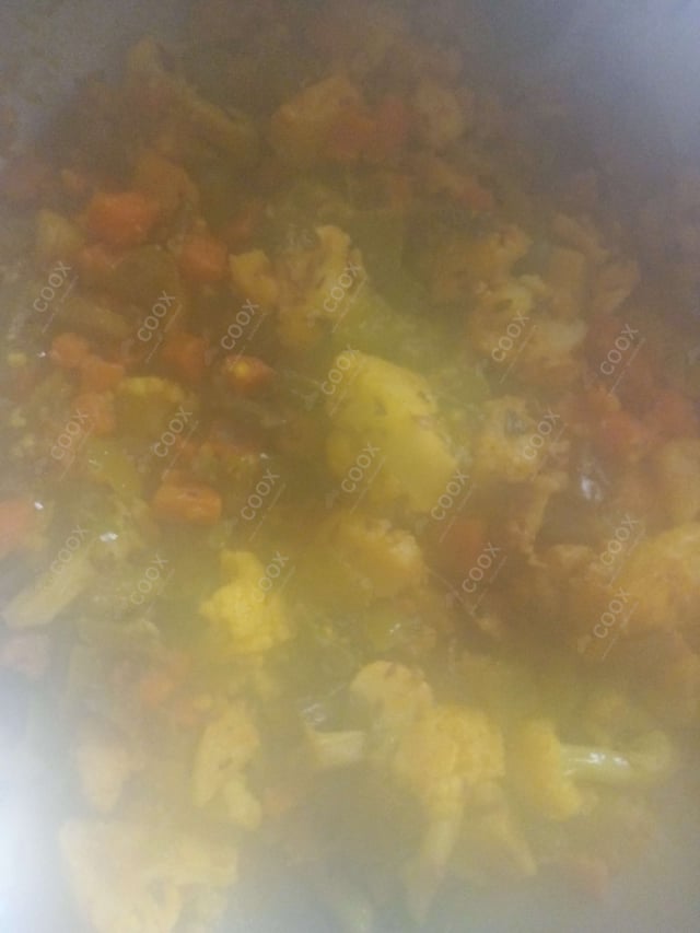 Delicious Mix Veg prepared by COOX