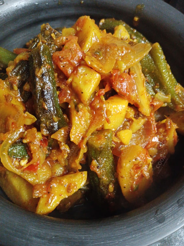 Delicious Bhindi prepared by COOX