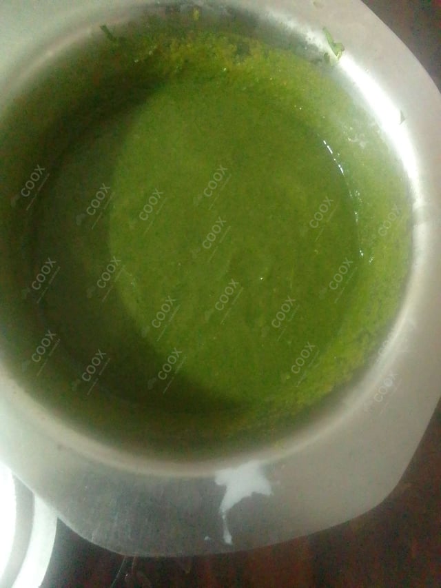 Delicious Green Chutney prepared by COOX