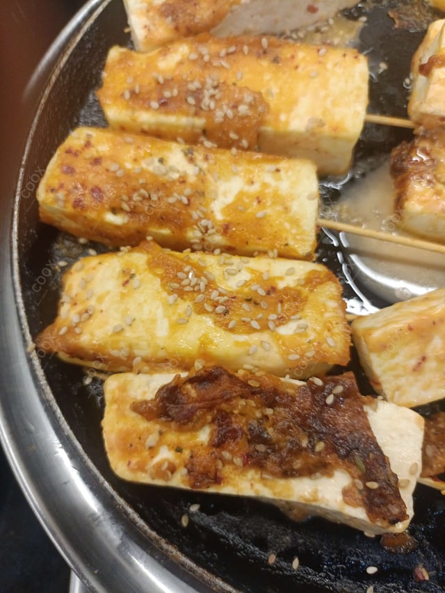 Delicious Thai Paneer Satay prepared by COOX