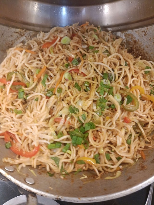 Delicious Chilli Garlic Noodles prepared by COOX