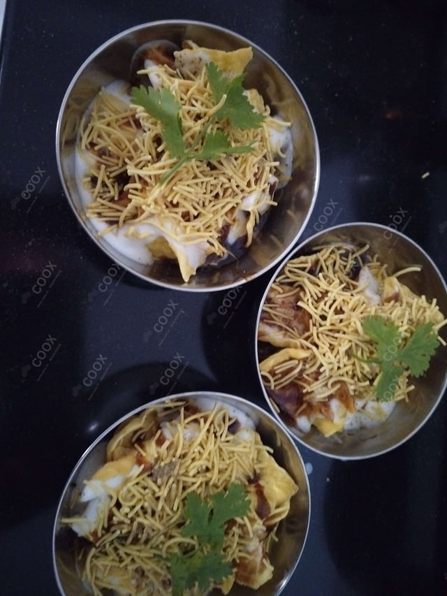 Delicious Papdi Chaat prepared by COOX