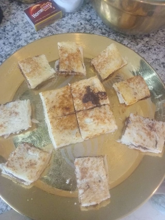 Delicious Nutella Sandwich prepared by COOX