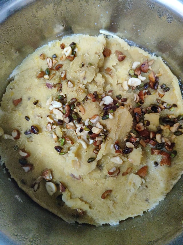 Delicious Moong Dal Halwa prepared by COOX