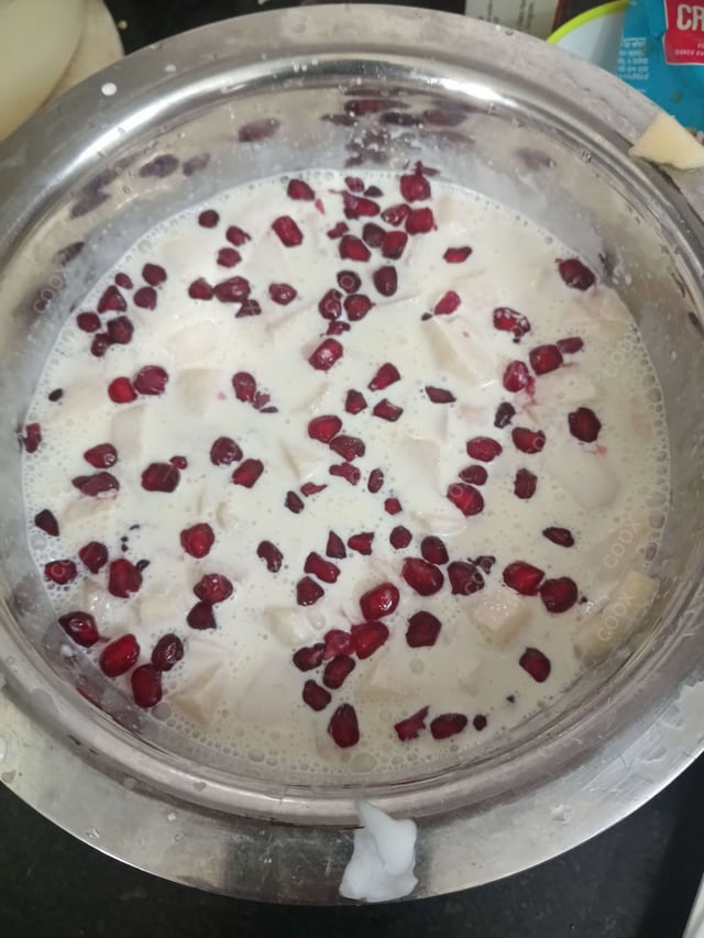 Delicious Fruit Pudding prepared by COOX