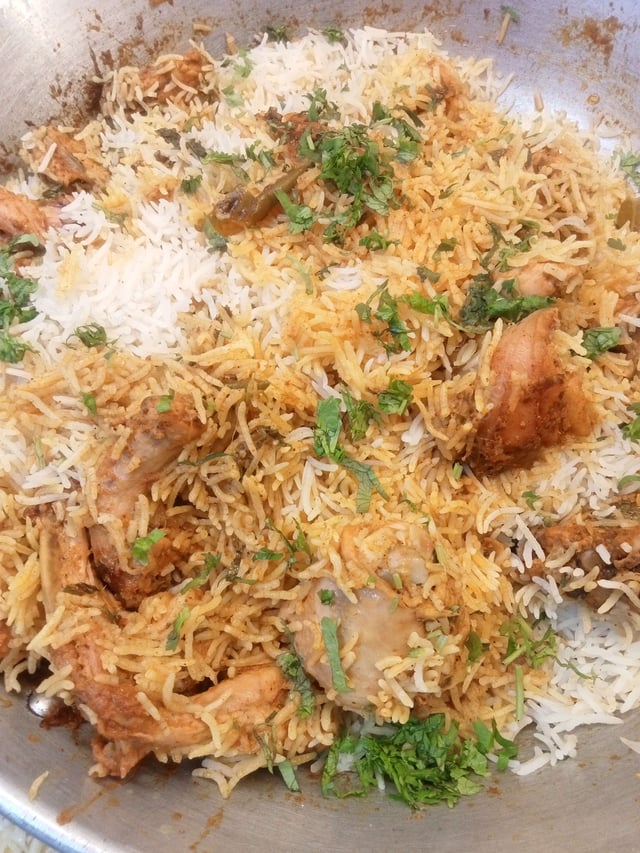 Delicious Chicken Biryani prepared by COOX