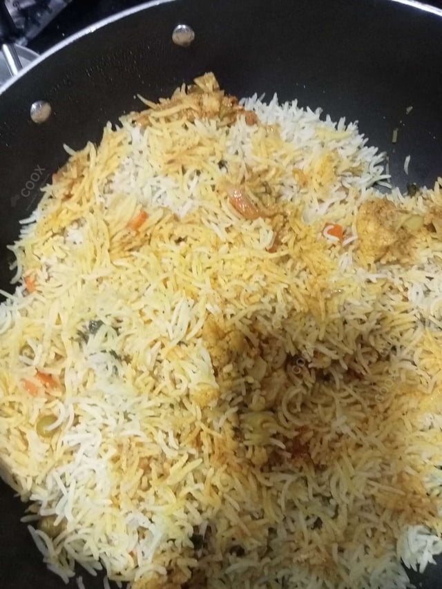 Delicious Veg Biryani prepared by COOX