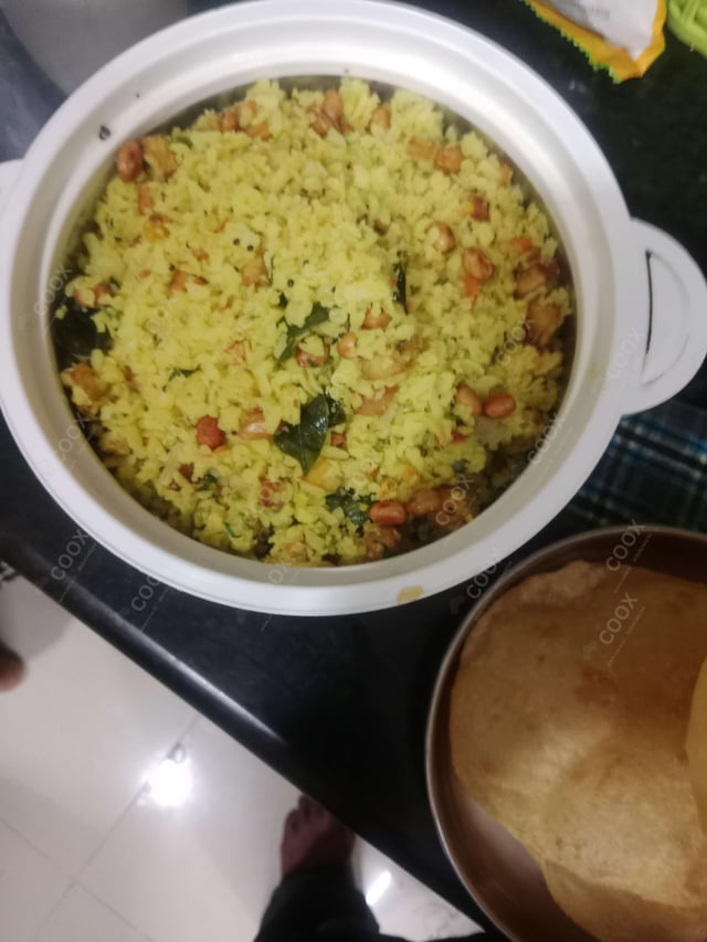 Delicious Poha prepared by COOX