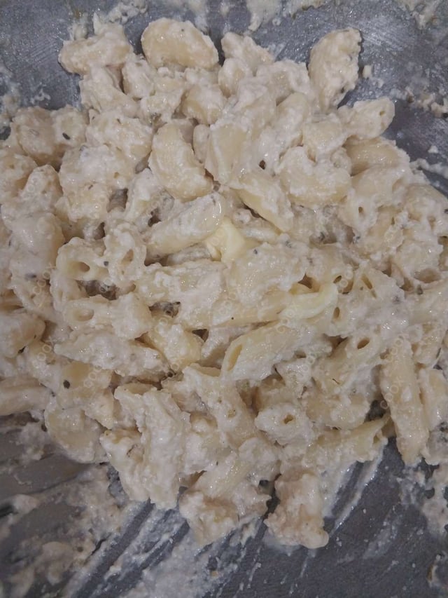 Delicious Pasta in White Sauce prepared by COOX