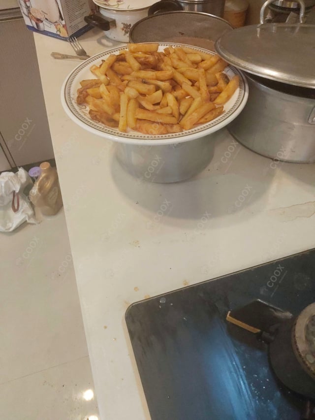 Delicious French Fries prepared by COOX