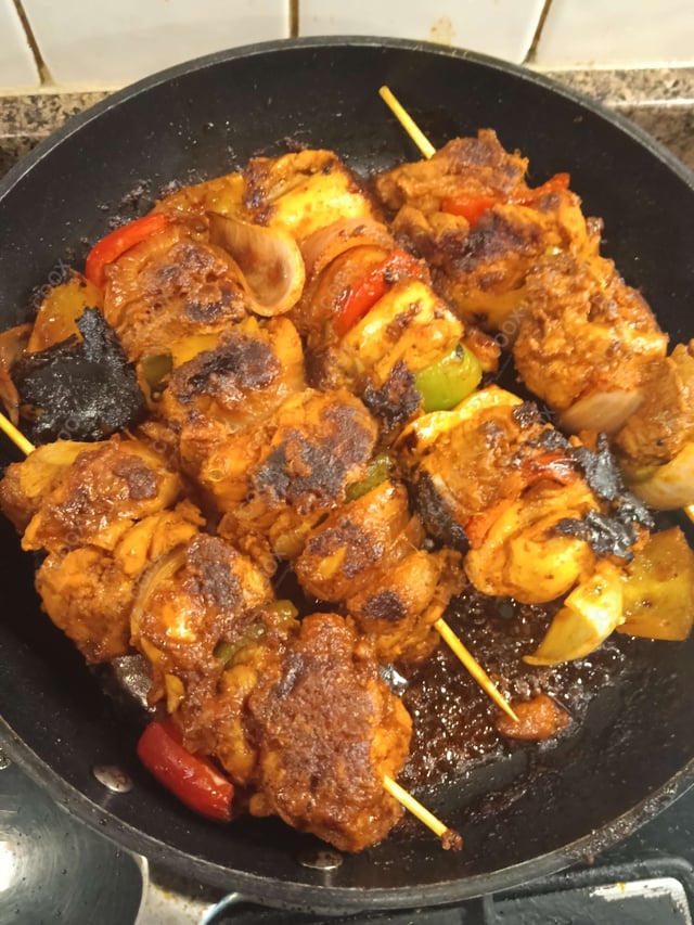Delicious Chicken Shashlik prepared by COOX