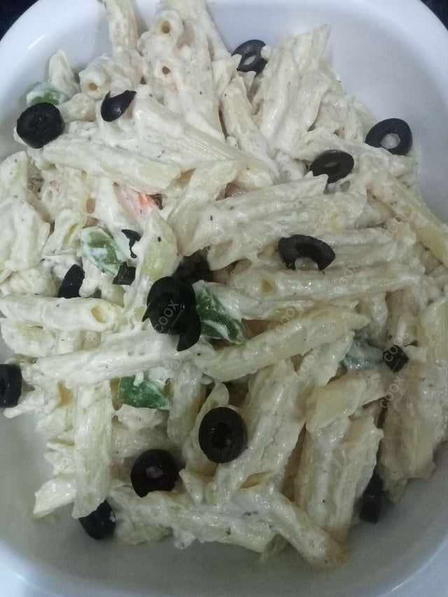 Delicious Pasta in White Sauce prepared by COOX