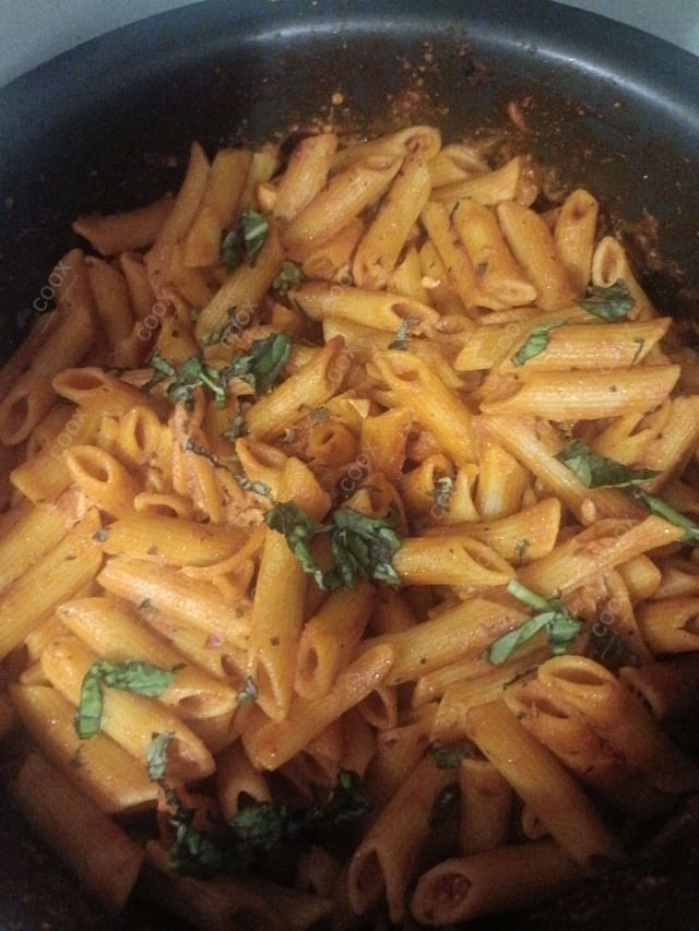 Delicious Pasta in Pink Sauce prepared by COOX