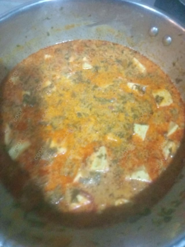 Delicious Palak Paneer prepared by COOX