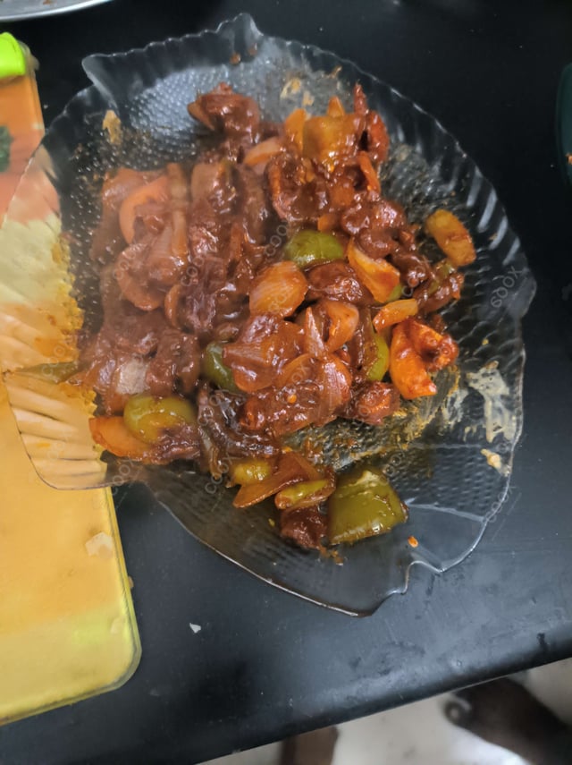 Delicious Chilli Mushroom prepared by COOX