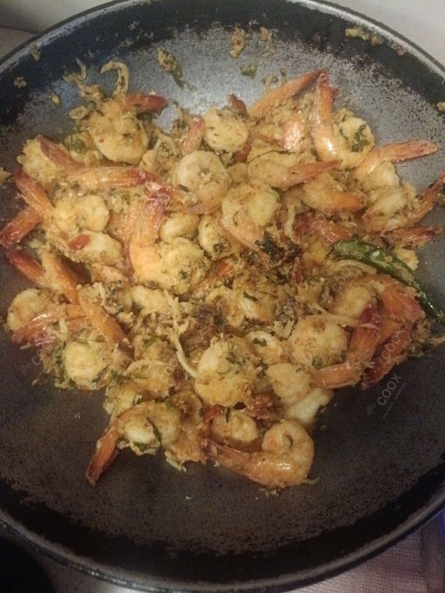 Delicious Butter Garlic Prawns prepared by COOX
