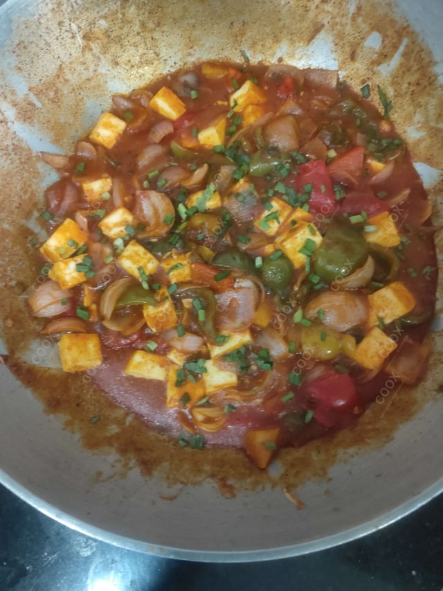Delicious Chilli Paneer (Gravy) prepared by COOX