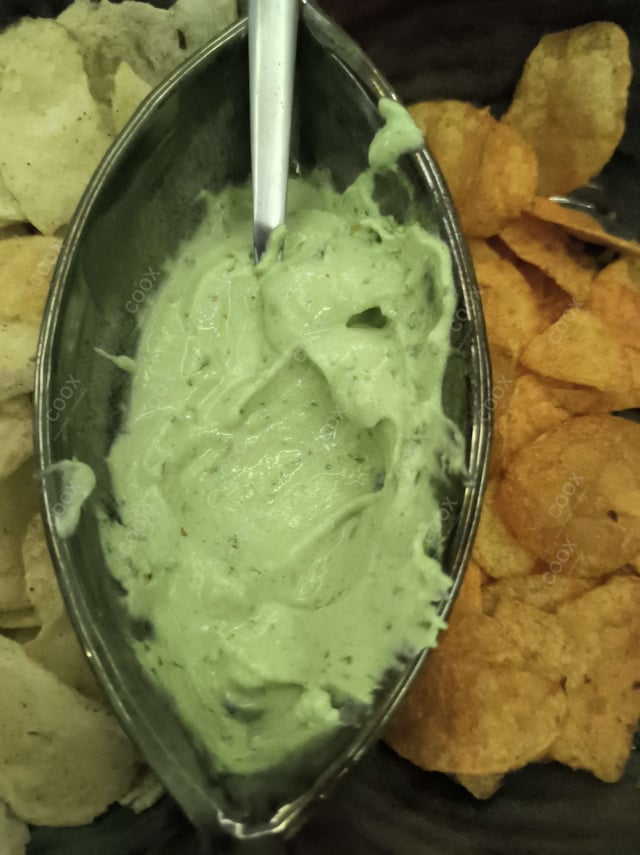 Delicious Yogurt Parsley Dip prepared by COOX