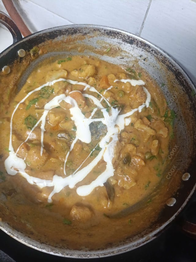 Delicious Veg Korma prepared by COOX