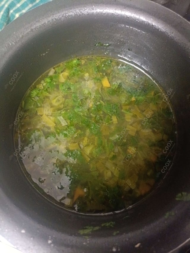 Delicious Lemon Coriander Soup prepared by COOX