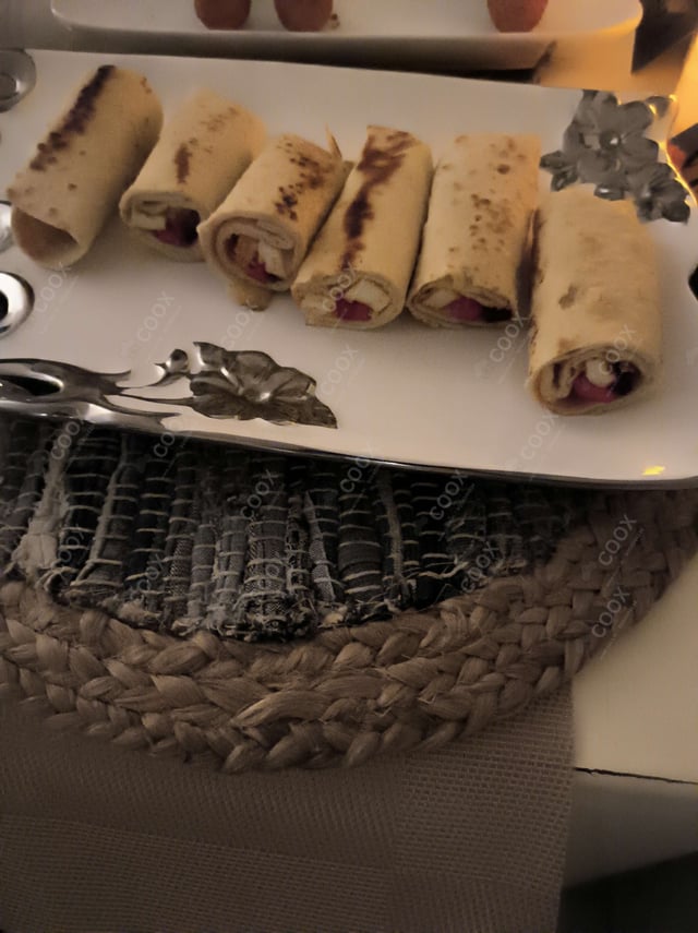 Delicious Paneer Shawarma prepared by COOX