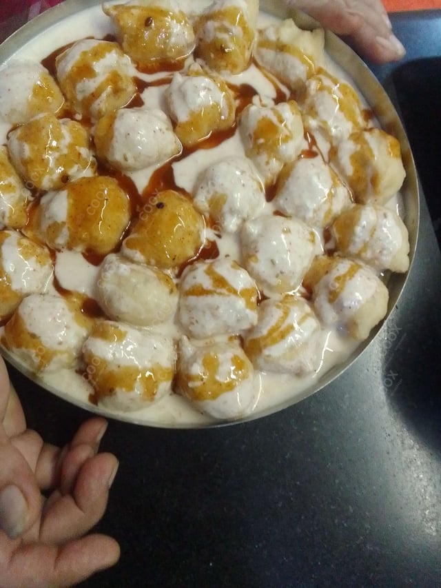 Delicious Dahi Bhalla prepared by COOX