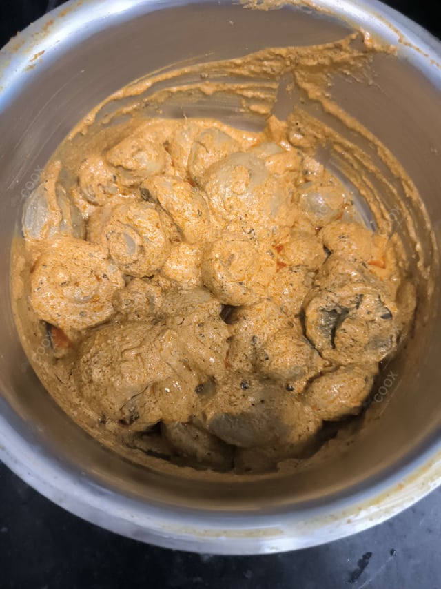 Delicious Mushroom Tikka prepared by COOX