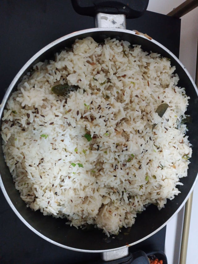 Delicious Jeera Rice prepared by COOX