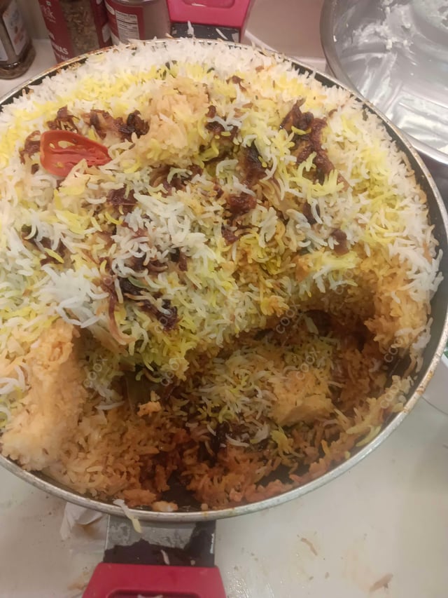 Delicious Chicken Biryani prepared by COOX