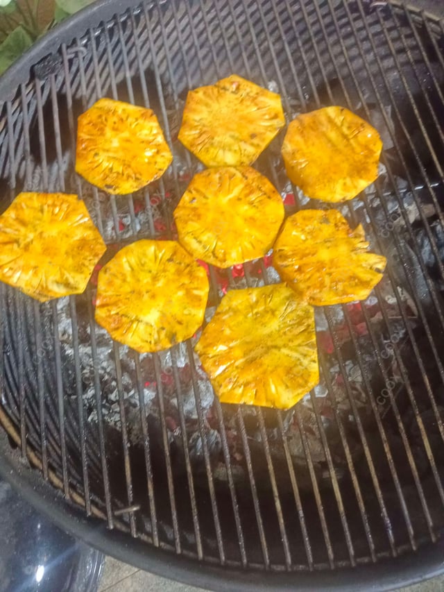Delicious Tandoori Pineapple prepared by COOX