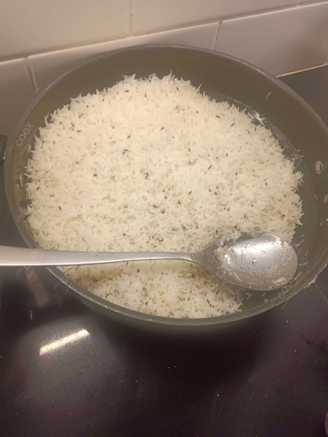 Delicious Jeera Rice prepared by COOX
