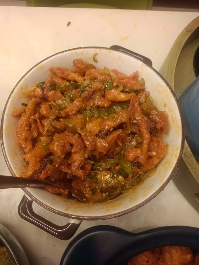 Delicious Crispy Honey Chicken prepared by COOX