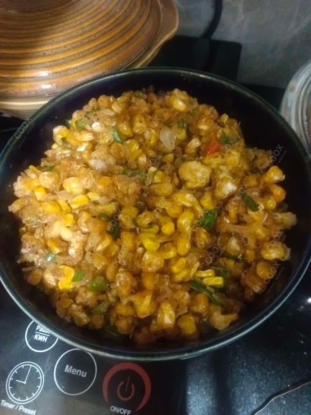 Delicious Crispy Fried Corn prepared by COOX