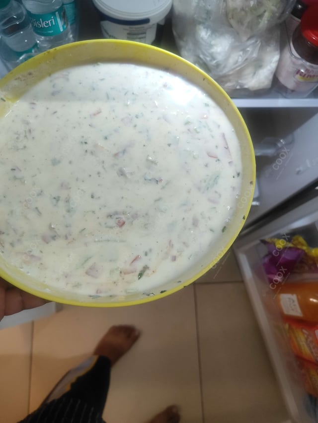 Delicious Mix Veg Raita prepared by COOX