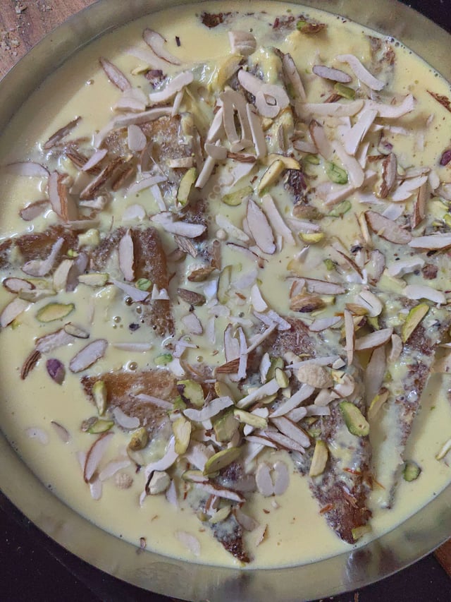 Delicious Shahi Tukda prepared by COOX