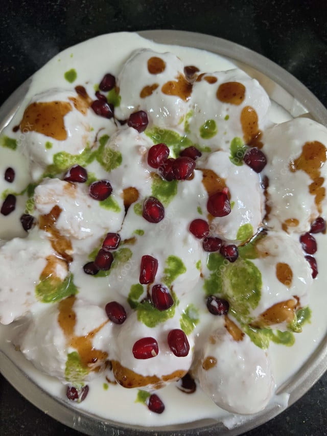 Delicious Dahi Bhalla prepared by COOX
