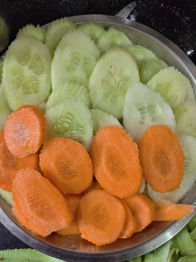 Delicious Salad, Papad prepared by COOX