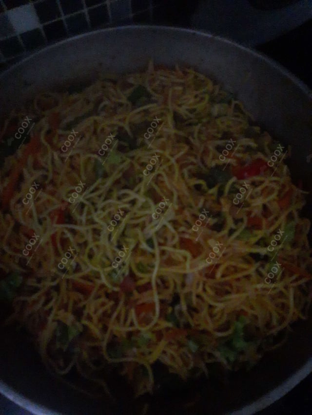 Delicious Chilli Garlic Noodles prepared by COOX