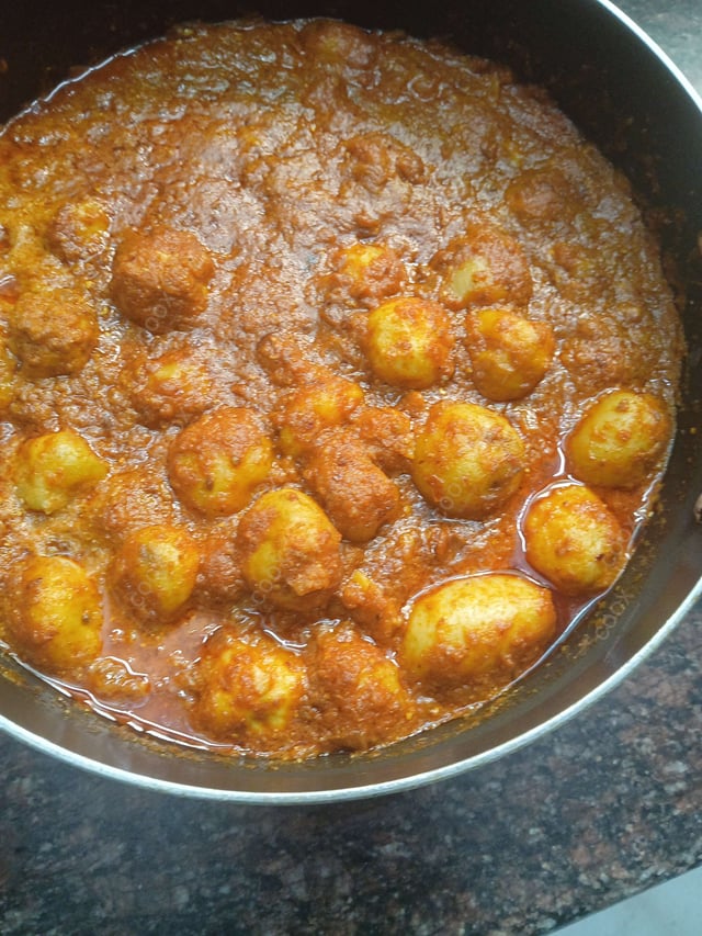 Delicious Dum Aloo prepared by COOX
