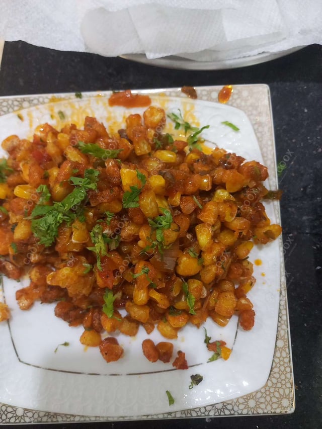 Delicious Crispy Fried Corn prepared by COOX