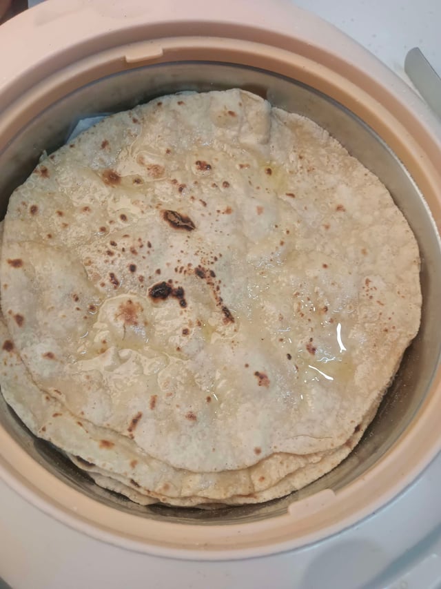 Delicious Tawa Rotis prepared by COOX