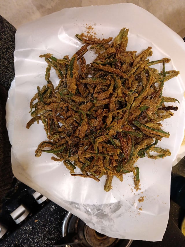 Delicious Kurkuri Bhindi prepared by COOX